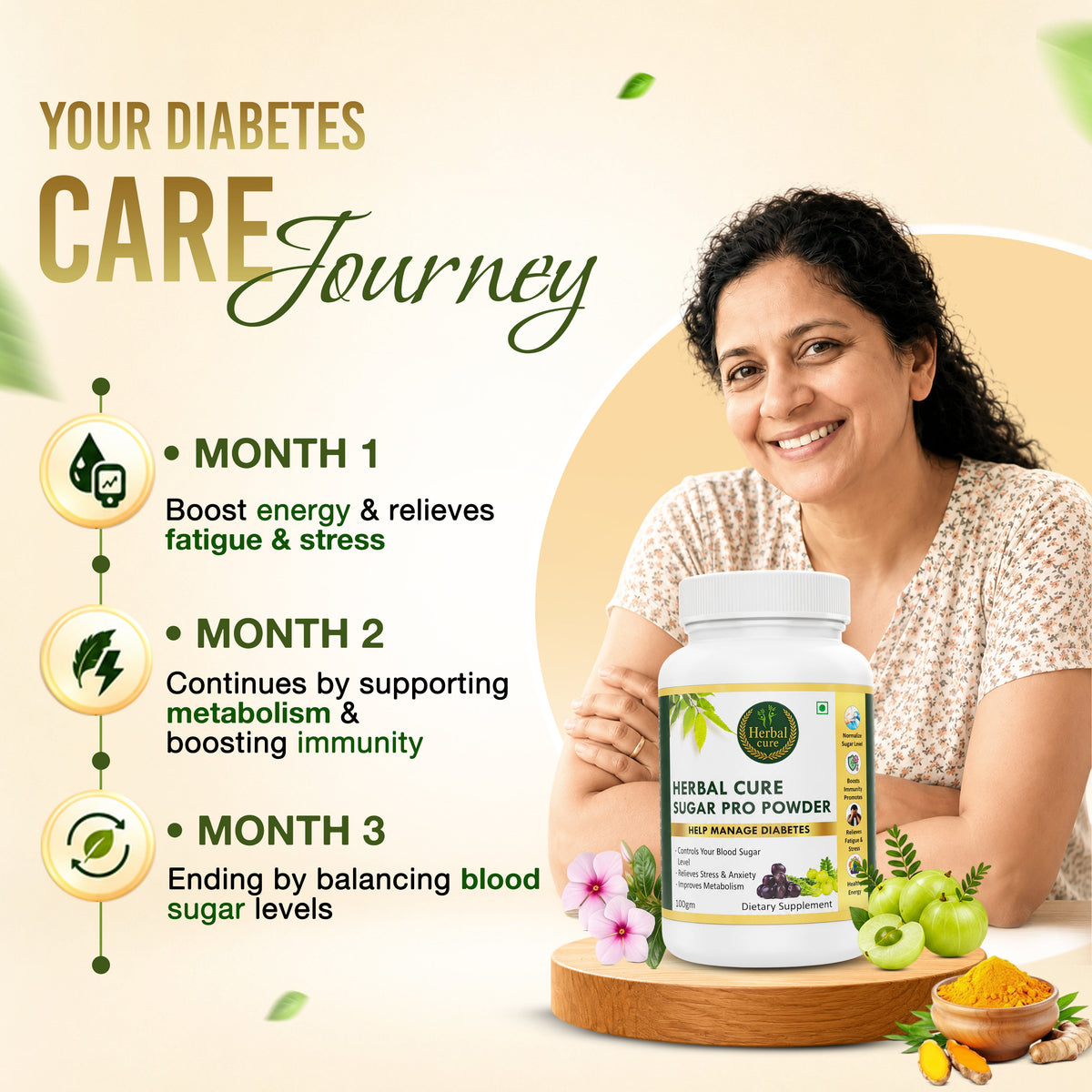 HERBAL SUGAR PRO POWDER