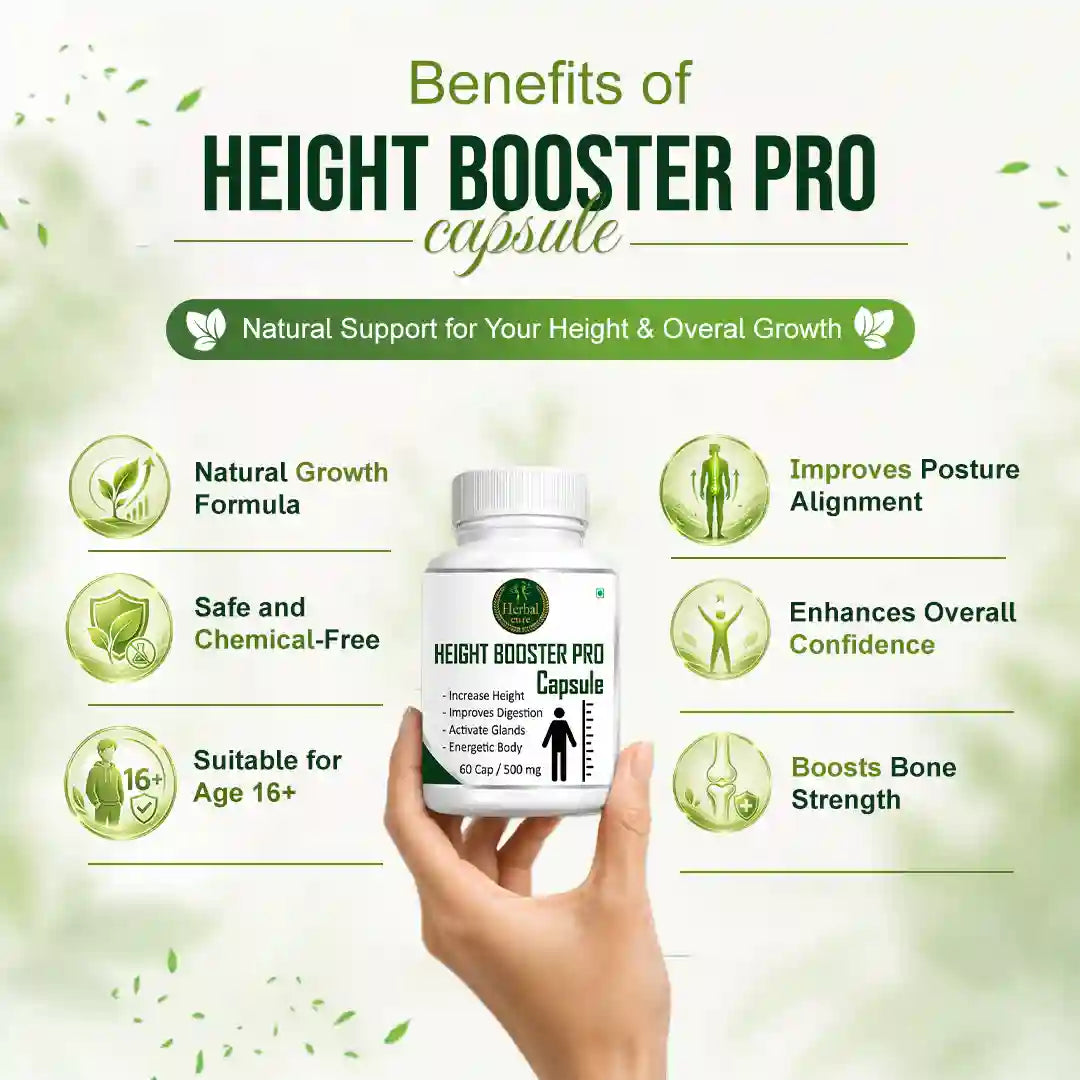 Height Booster Pro Capsule for Men & Women