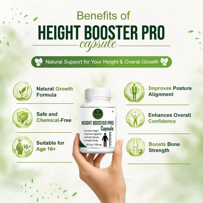 Height Booster Pro Capsule for Men & Women