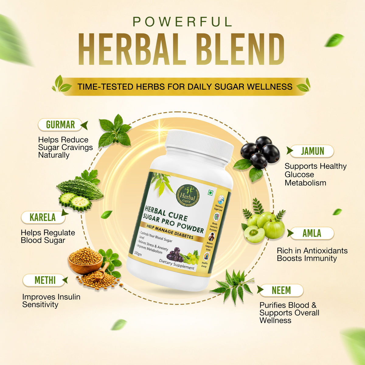 HERBAL SUGAR PRO POWDER