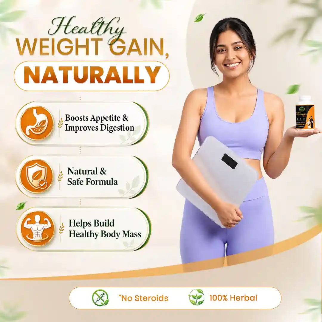Herbal Weight Gainer Capsule for Men & Women