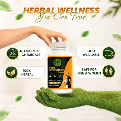 Herbal Weight Gainer Capsule for Men & Women