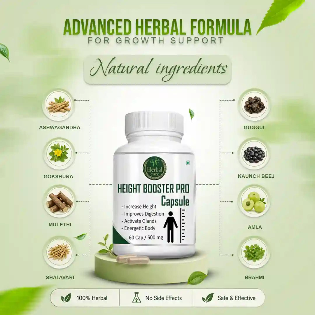 Height Booster Pro Capsule for Men & Women